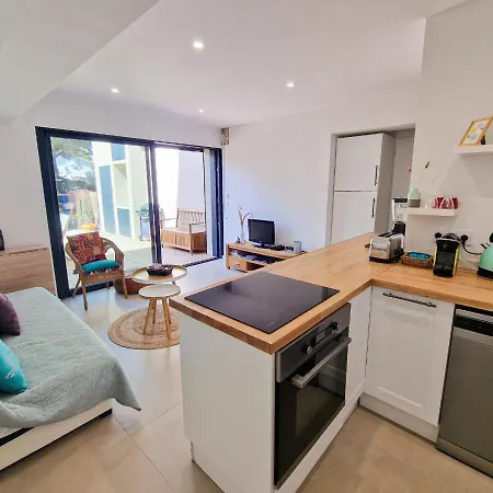 La Capte, A 2min De La Mer, Terrasse-wifi-parking Gratuit Διαμέρισμα Ιέρ