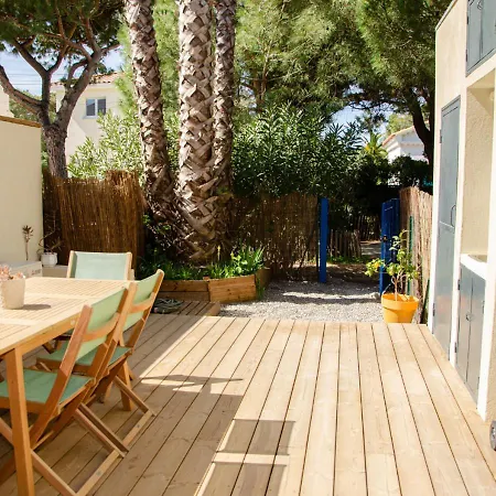 Apartament La Capte T2, A 2min De La Mer, Terrasse-wifi-parking Gratuit
