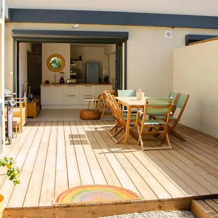 La Capte T2, A 2min De La Mer, Terrasse-wifi-parking Gratuit Apartament