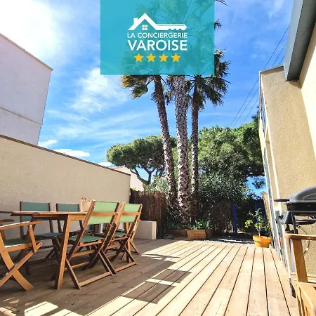 Διαμέρισμα La Capte, A 2min De La Mer, Terrasse-wifi-parking Gratuit Ιέρ