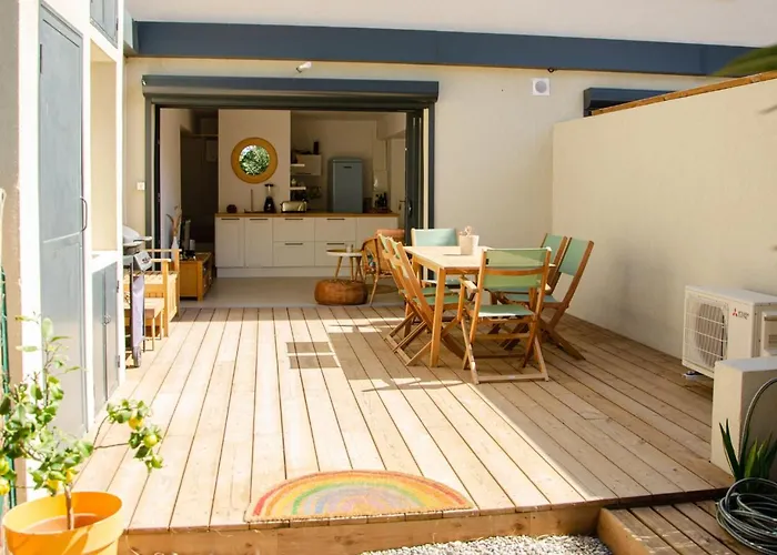 La Capte T2, A 2min De La Mer, Terrasse-wifi-parking Gratuit 公寓